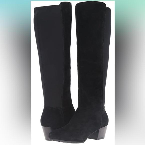 Kenneth Cole Reaction Pil-Anthropy Knee High Boots - Black, 7 - Picture 2 of 5
